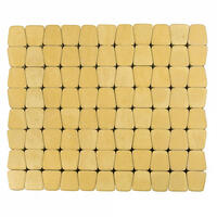  Тротуарная плитка Braer Классико круговая 60 мм. Песочный: внешний вид